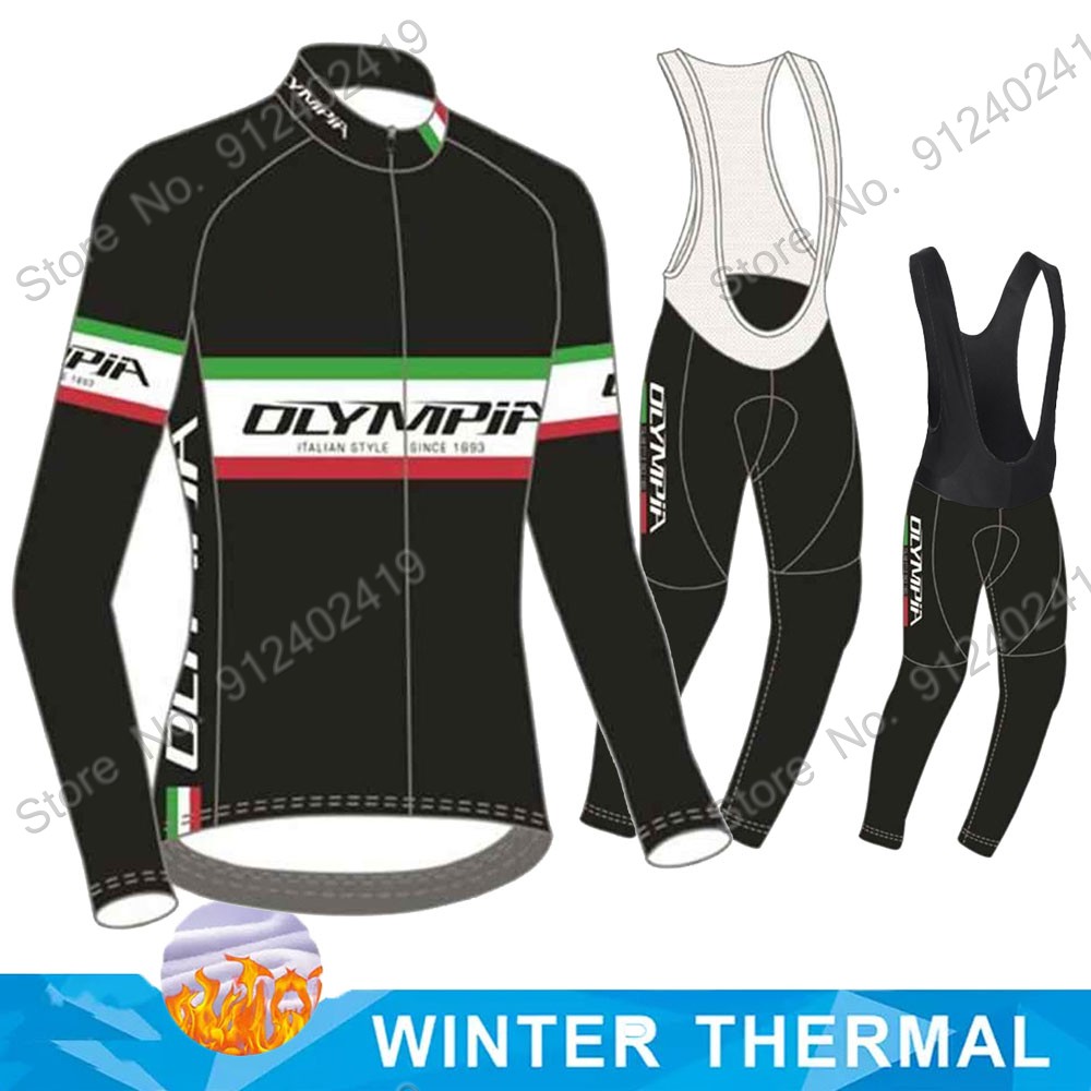 Cycling Bib Shorts - Ensemble de cyclisme de l'équipe Olympia