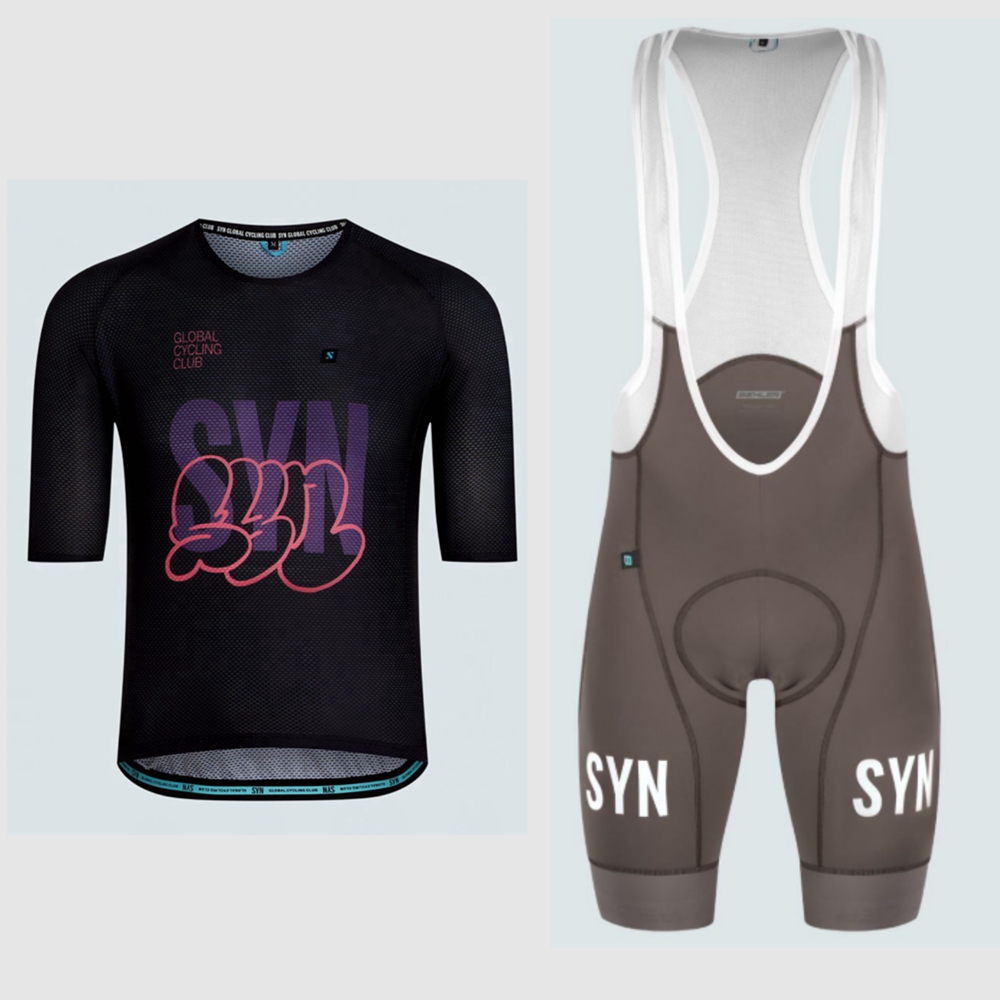 Cycling Bib Shorts - Maillot de cyclisme sans fermeture éclair
