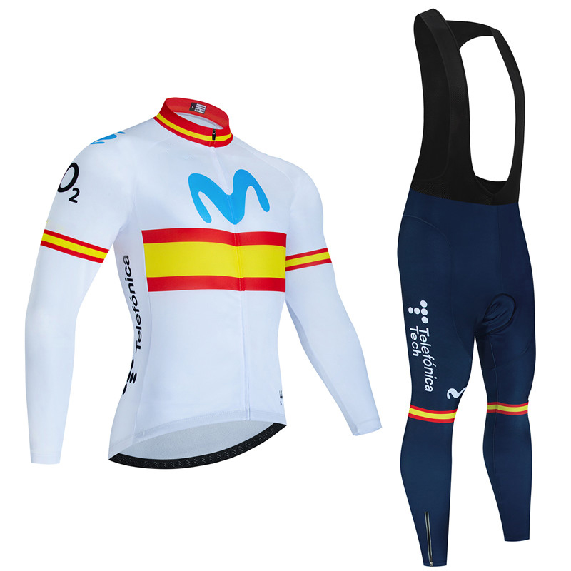 Espagne Movistar automne à man - Cycling Gear Brands avis et prix