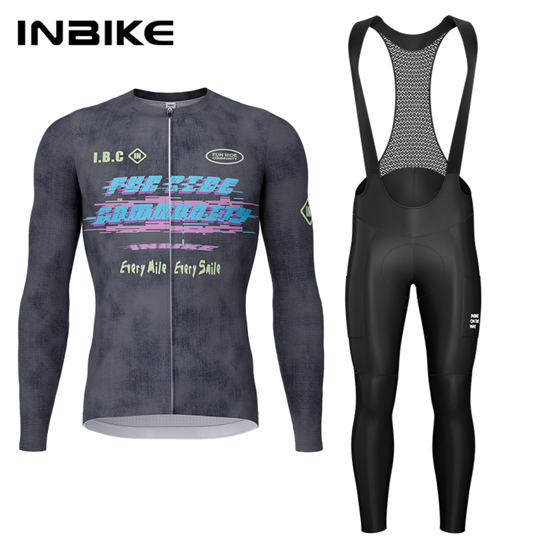 INBIKE printemps automne ensem - Cycling Gear Jersey avis et prix