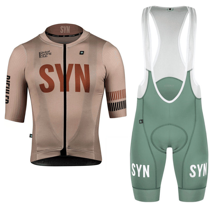 SYN-Maillot de cyclisme marron - Cycling Bib Shorts avis et prix
