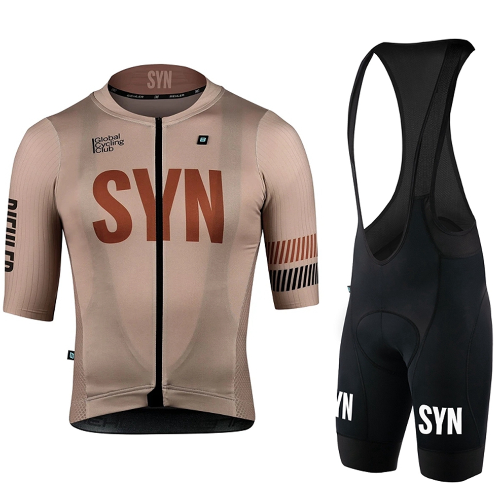 SYN-Maillot de cyclisme marron - Cycling Bib Shorts avis et prix
