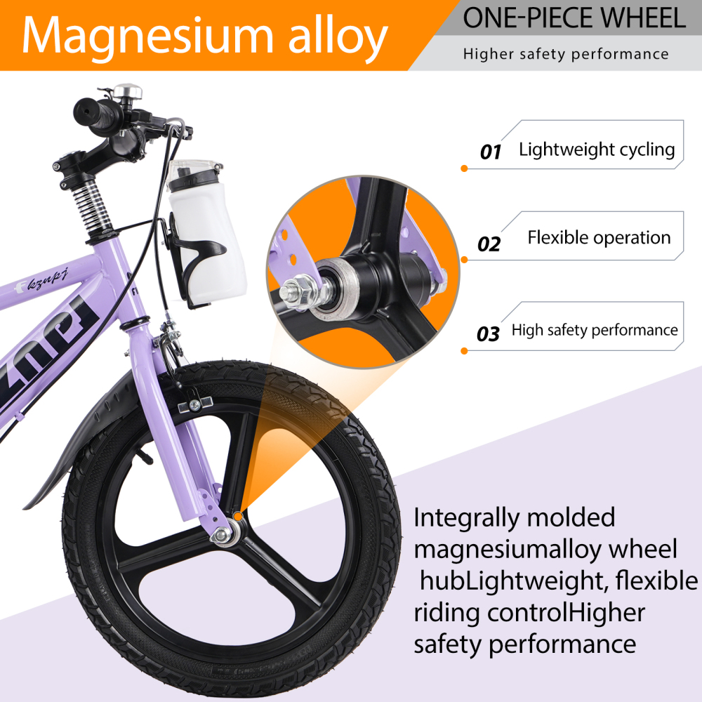 Vélo pour enfants, 18 pouces – - Carbon Bike Frame avis et prix